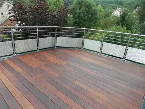 pose et rénovation parquet massif Fouesnant-5